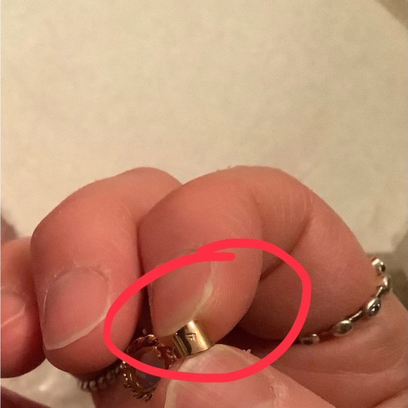 New vintage SS Fire Opal dainty pendant charm - Picture 8 of 10